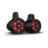 M2 8′′ Color Optix™ 2-Way Wake Tower Speakers (pr) - Black